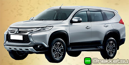 ชุดแต่งรอบคันรถ MITSUBISHI PAJERO 2015 ทรงห้าง – ภาพที่ 3