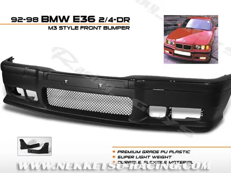 กันชนหน้า E 36 2/4Dr M3 Stlye Plastic ABS