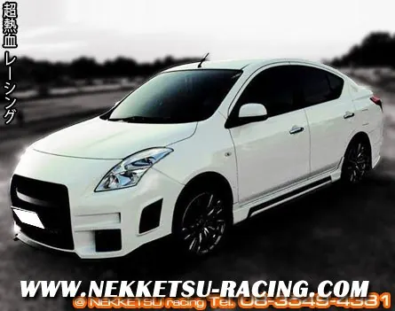 ชุดแต่ง Almera 2011 ทรง GTR