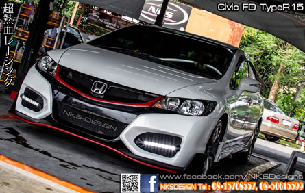 ชุดแต่ง Civic FD ทรง Type R 2015 ใหม่!! – ภาพที่ 16