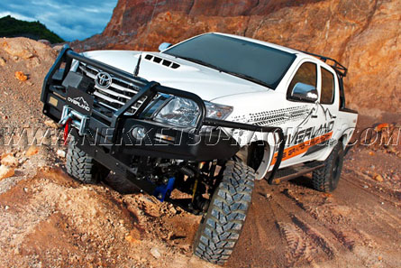 กันชนหน้า โอเวอร์แลนด์ สำหรับ Toyota Vigo รุ่น ATLAS – ภาพที่ 4