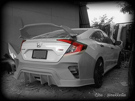 ชุดแต่งรถ Civic FC ทรง Type X 2017 (V.2) – ภาพที่ 2