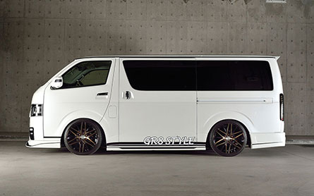 ชุดแต่งรอบคัน Hiace 2013 ROWEN (JAPAN) ลิ้นต่อ – ภาพที่ 6