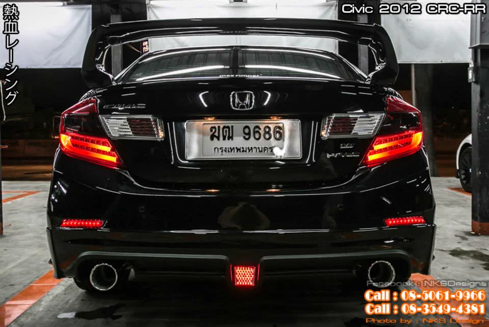 ชุดแต่งรอบคัน Civic FB ทรง CRC – ภาพที่ 48