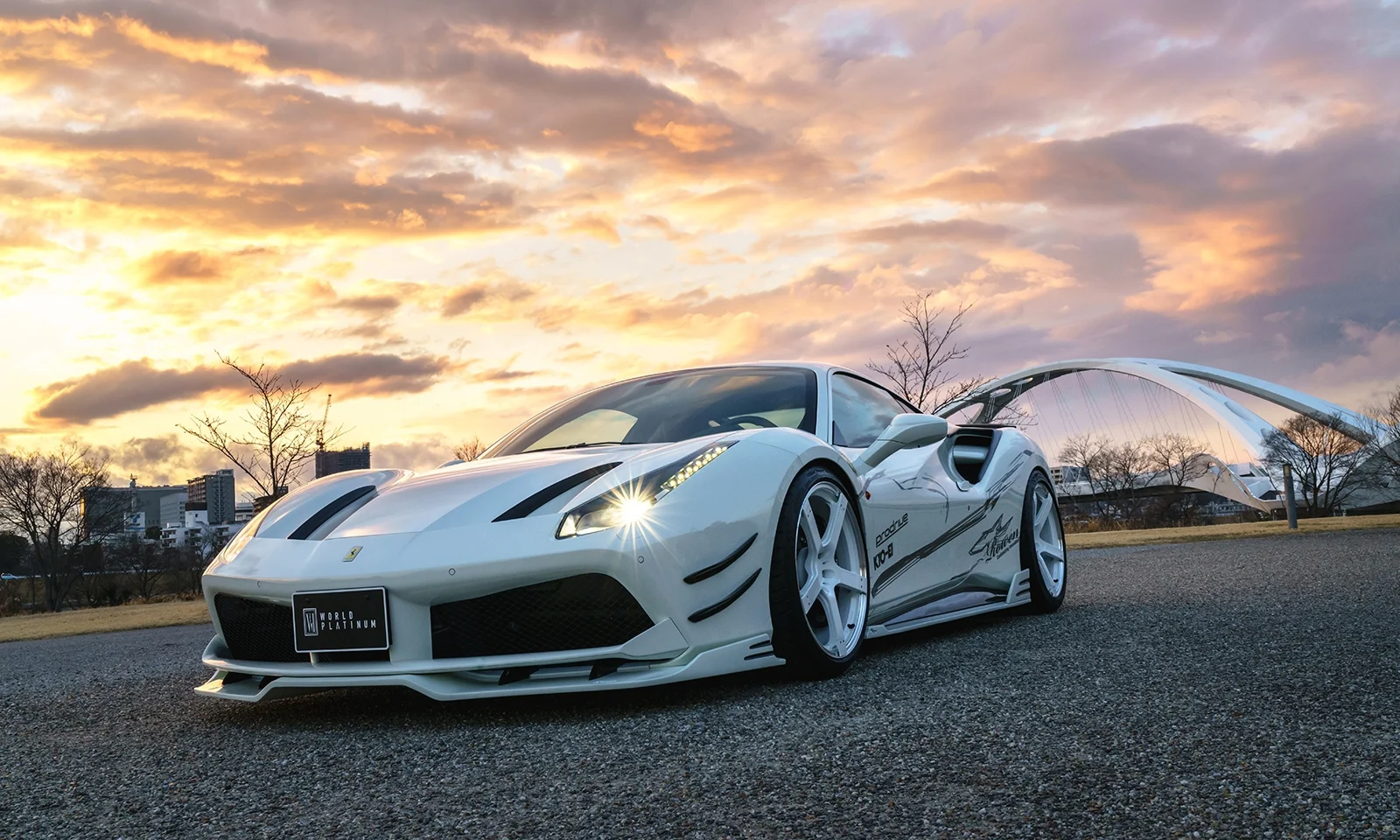ชุดแต่ง FERRARI 488 GTB 2015.07~Rowen Japan