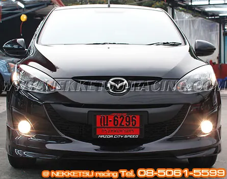 ชุดแต่งรอบคัน Mazda2 ร่น 5 ประตู ทรง Firewall ABS – ภาพที่ 2