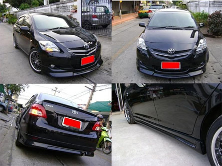 ชุดแต่งรอบคัน VIOS 07-10 ทรง WALD – ภาพที่ 2