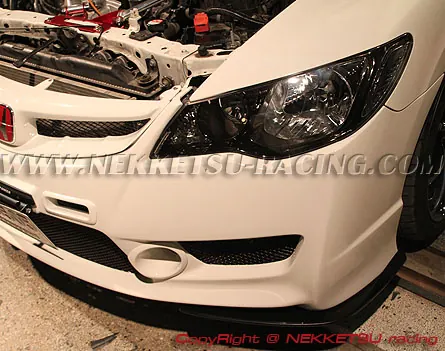 กันชนหน้าเต็ม Civic FD 06-11 Type R ตัวแข่ง – ภาพที่ 5