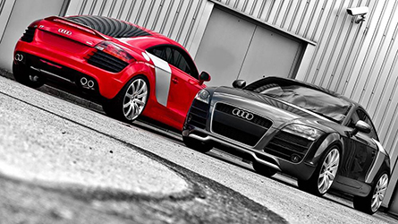 ชุดแต่ง Audi TT 2010 ทรง R8 – ภาพที่ 4