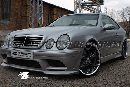 ชุดแต่งรอบคัน Mercedes CLK w208 ทรง Prior-Design – ภาพที่ 2