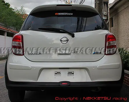 ชุดแต่งรถรอบคัน NISSAN MARCH ทรง Mini Cooper ลิ้นต่อ – ภาพที่ 6
