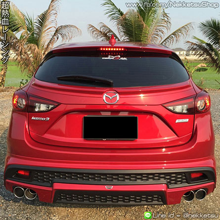 สเกิร์ตรถ Mazda3 ปี 2015 ทรง Jap – ภาพที่ 6