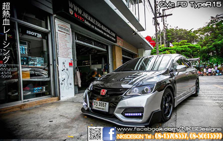 ชุดแต่ง Civic FD ทรง Type R 2015 ใหม่!! – ภาพที่ 30