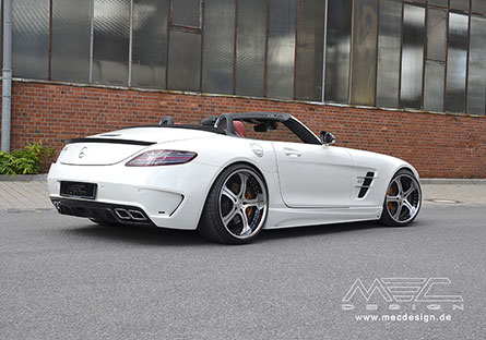 ชุดแต่ง Benz SLS W197 Roadster ทรง MEC Design – ภาพที่ 5