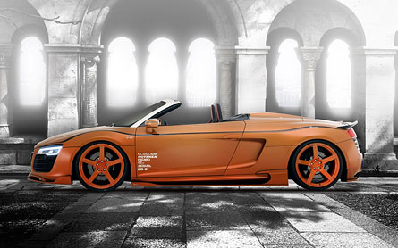 ชุดแต่งรอบคัน AUDI R8 Spyder Facelift Rowen (JAPAN) – ภาพที่ 5
