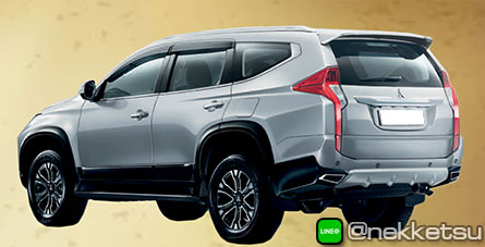 ชุดแต่งรอบคันรถ MITSUBISHI PAJERO 2015 ทรงห้าง – ภาพที่ 4
