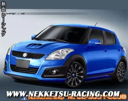 ชุดแต่งรถรอบคัน Swift 2012 ทรง JAP (CM, CW)