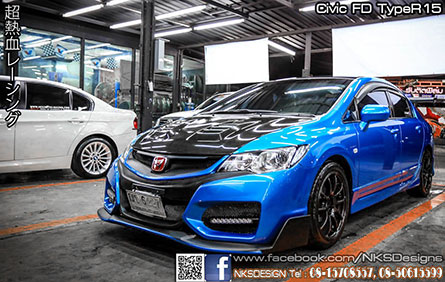 ชุดแต่ง Civic FD ทรง Type R 2015 ใหม่!! – ภาพที่ 43