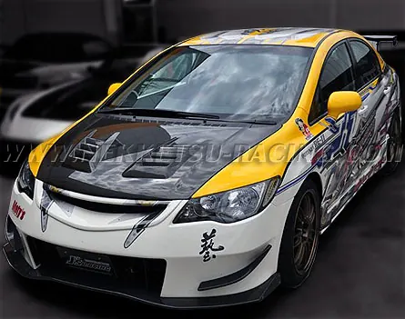 ชุดแต่งรอบคัน Civic 06-11 JS Racing Type R – ภาพที่ 2