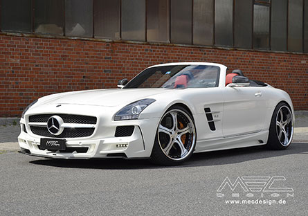 ชุดแต่ง Benz SLS W197 Roadster ทรง MEC Design – ภาพที่ 3