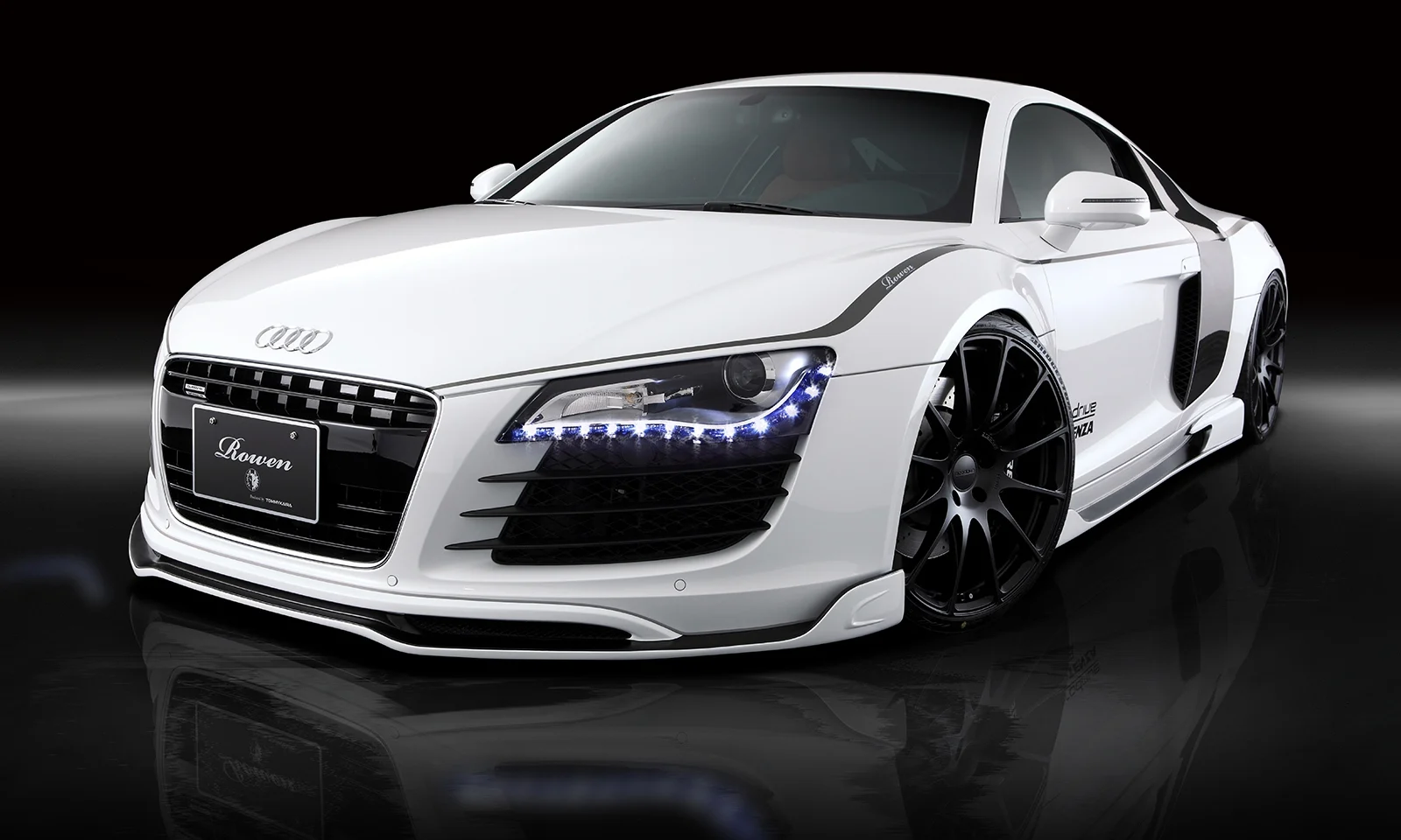 ชุดแต่ง Audi R8 Coupe 4.2 (V8) 42BYHF 2007.07~2013.03 Rowen Japan