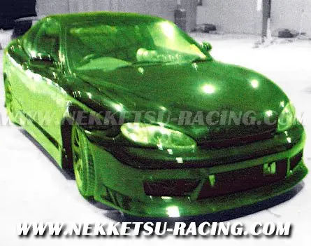ชุดแต่งรอบคัน Hyundai Tiburon ทรง Vertex (Fiber)