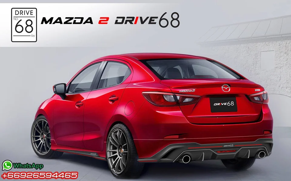 ชุดแต่ง Mazda2 Skyactiv 4 ประตู ทรง Drive 68 – ภาพที่ 10