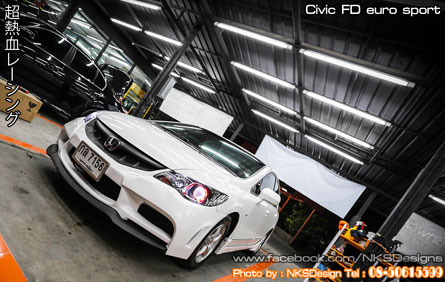 ชุดแต่งรอบคัน Civic FD 06-11 ทรง Euro Sport ใหม่!! – ภาพที่ 30