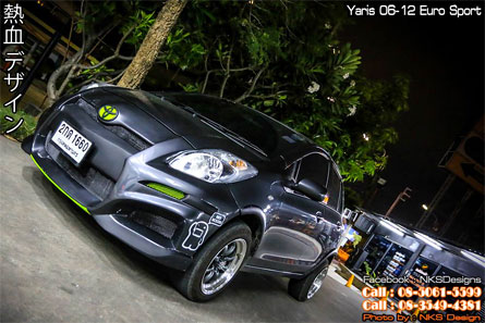 ชุดแต่ง Yaris 08-12 mc ทรง Euro Sport – ภาพที่ 8