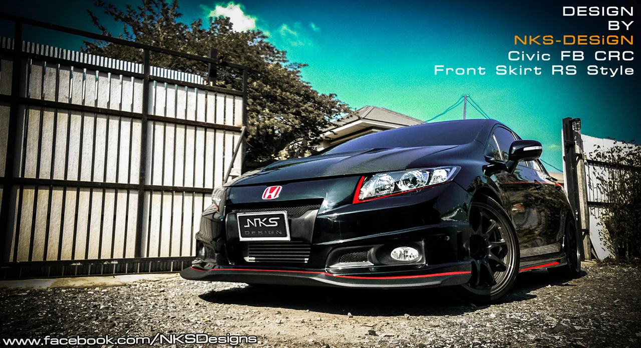 ชุดแต่งรอบคัน Civic FB ทรง CRC – ภาพที่ 32