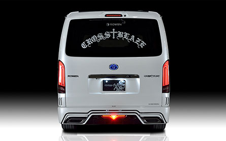 ชุดแต่งรอบคัน Hiace 2013 ROWEN (JAPAN) กันชนเต็ม – ภาพที่ 6