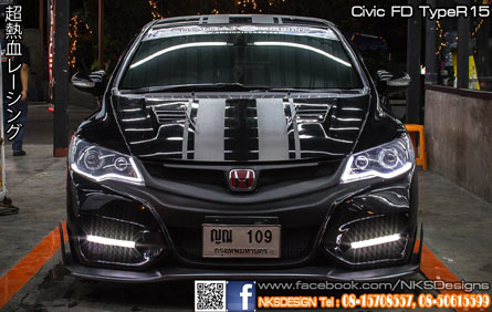 ชุดแต่ง Civic FD ทรง Type R 2015 ใหม่!! – ภาพที่ 37