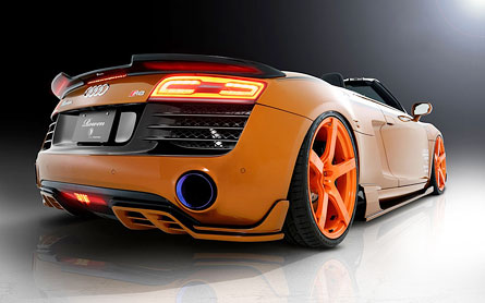ชุดแต่งรอบคัน AUDI R8 Spyder Facelift Rowen (JAPAN) – ภาพที่ 6