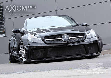 ชุดแต่ง Benz SL R230 ทรง MEC Design Widebody – ภาพที่ 3