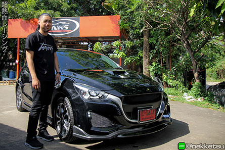 ชุดแต่ง Mazda2 Skyactive 2015 ทรง GT (5 ประตู) – ภาพที่ 15