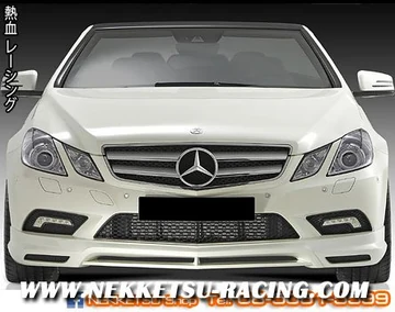 ลิ้นหน้า BENZ W207 E Coupe ทรง Piecha (FRP)