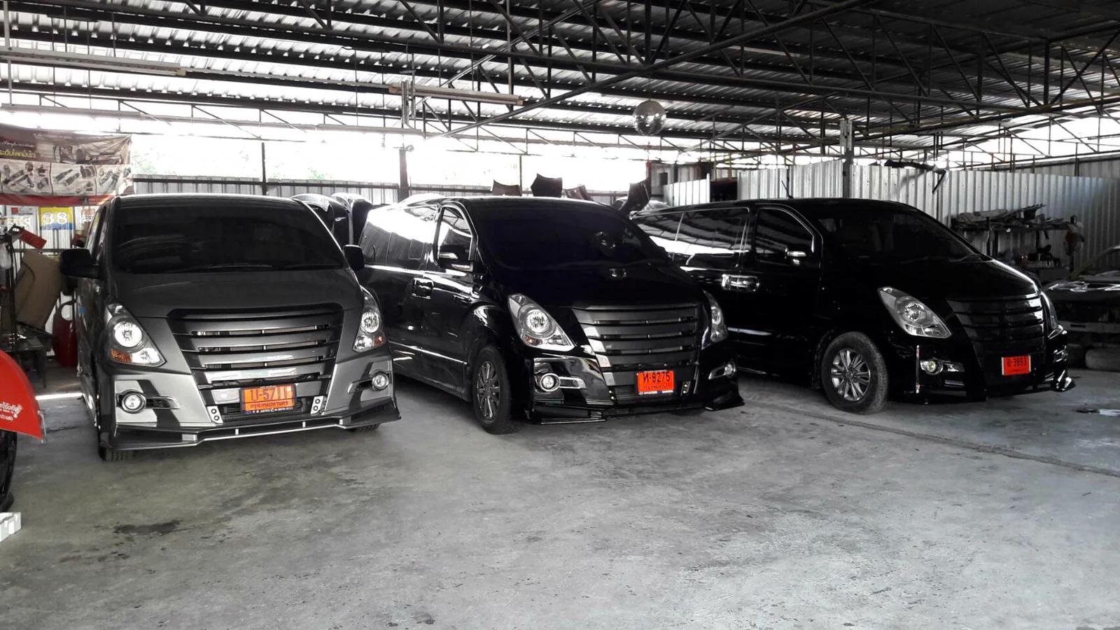 ชุดแต่งรอบคัน HYUNDAI H1 ทรง WALD – ภาพที่ 7