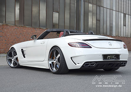 ชุดแต่ง Benz SLS W197 Roadster ทรง MEC Design – ภาพที่ 6
