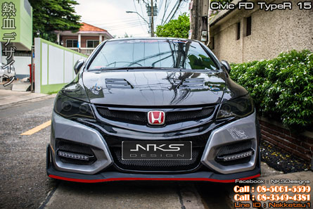 ชุดแต่ง Civic FD ทรง Type R 2015 ใหม่!! – ภาพที่ 28