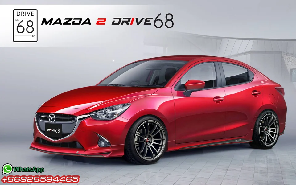 ชุดแต่ง Mazda2 Skyactiv 4 ประตู ทรง Drive 68 – ภาพที่ 8