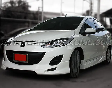 ชุดแต่งรอบคัน Mazda2 รุ่น 4 ประตู ทรง Shark Speed – ภาพที่ 2