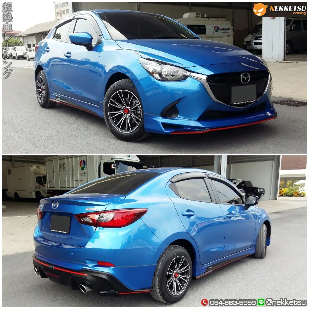 ชุดแต่ง Mazda2 Skyactiv 4 ประตู ทรง Drive 68 – ภาพที่ 4