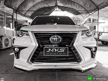 ชุดแต่งรถ Fortuner ทรง LX Sport 2017 - 2020 V.1 – ภาพที่ 9