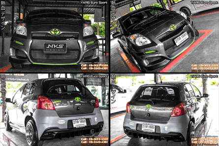 ชุดแต่ง Yaris 08-12 mc ทรง Euro Sport – ภาพที่ 6