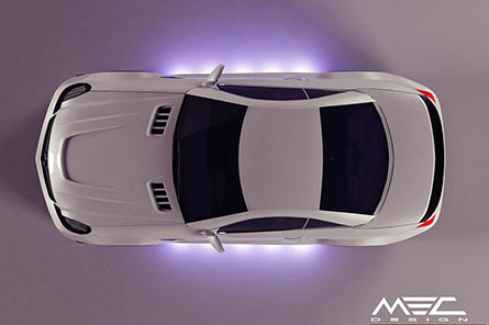 ชุดแต่ง Benz SL R230 ทรง MEC Design Widebody – ภาพที่ 14