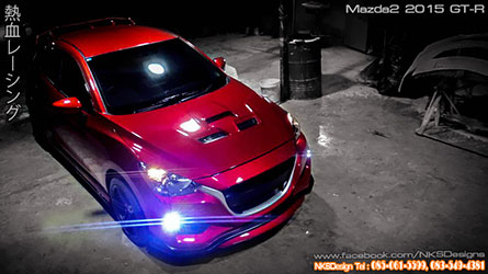 ชุดแต่ง Mazda2 Skyactive 2015 ทรง GT (5 ประตู) – ภาพที่ 11