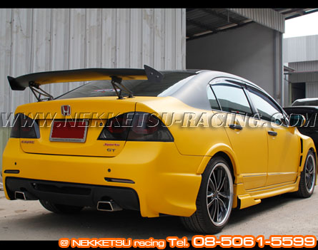 ชุดแต่งรอบคัน Civic FD 06-12 ทรง GT (FRP) – ภาพที่ 33