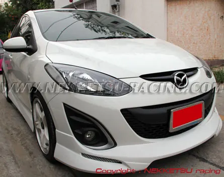 ชุดแต่งรอบคัน Mazda2 รุ่น 5 ประตู ทรง Shark Speed – ภาพที่ 10