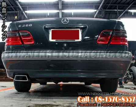 ชุดแต่งรอบคัน Benz W210 ทรง Brabus ลิ้นต่อ ผลิตจาก Fiber – ภาพที่ 5