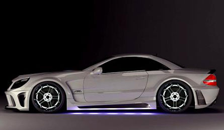 ชุดแต่ง Benz SL R230 ทรง MEC Design Widebody – ภาพที่ 11